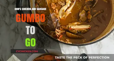 Don's Chicken & Sausage Gumbo: A Flavorful Takeout Delight