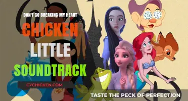 Elton John's "Don't Go Breaking My Heart" in Chicken Little