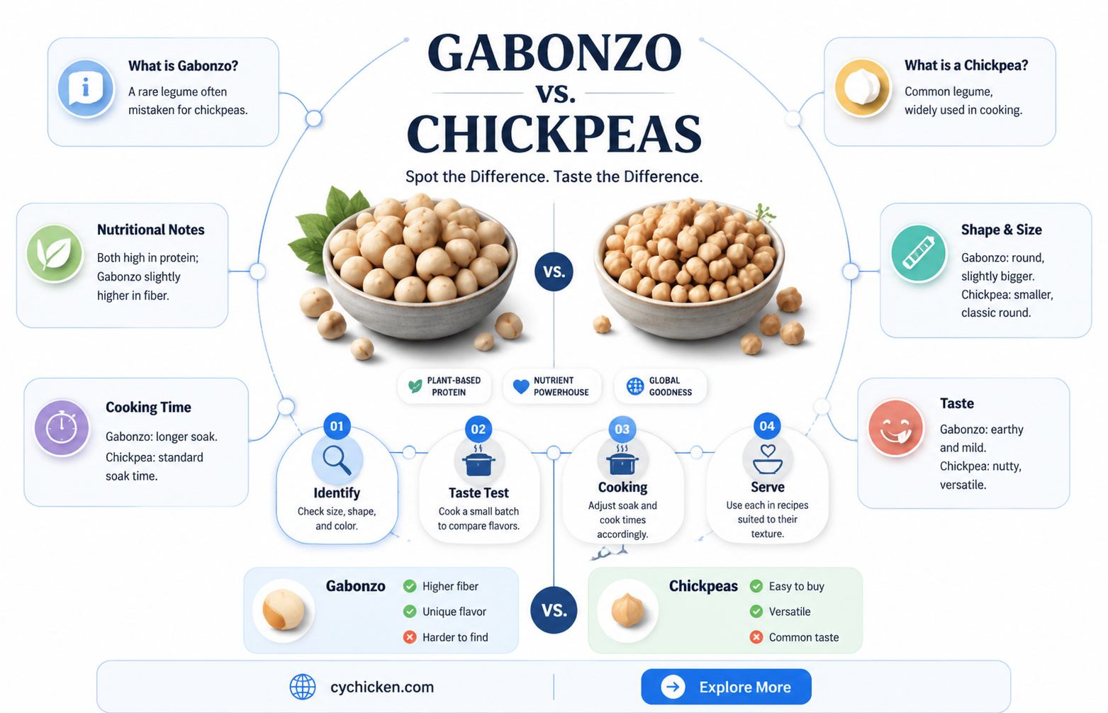 are gabonzo and chick peas the same thing