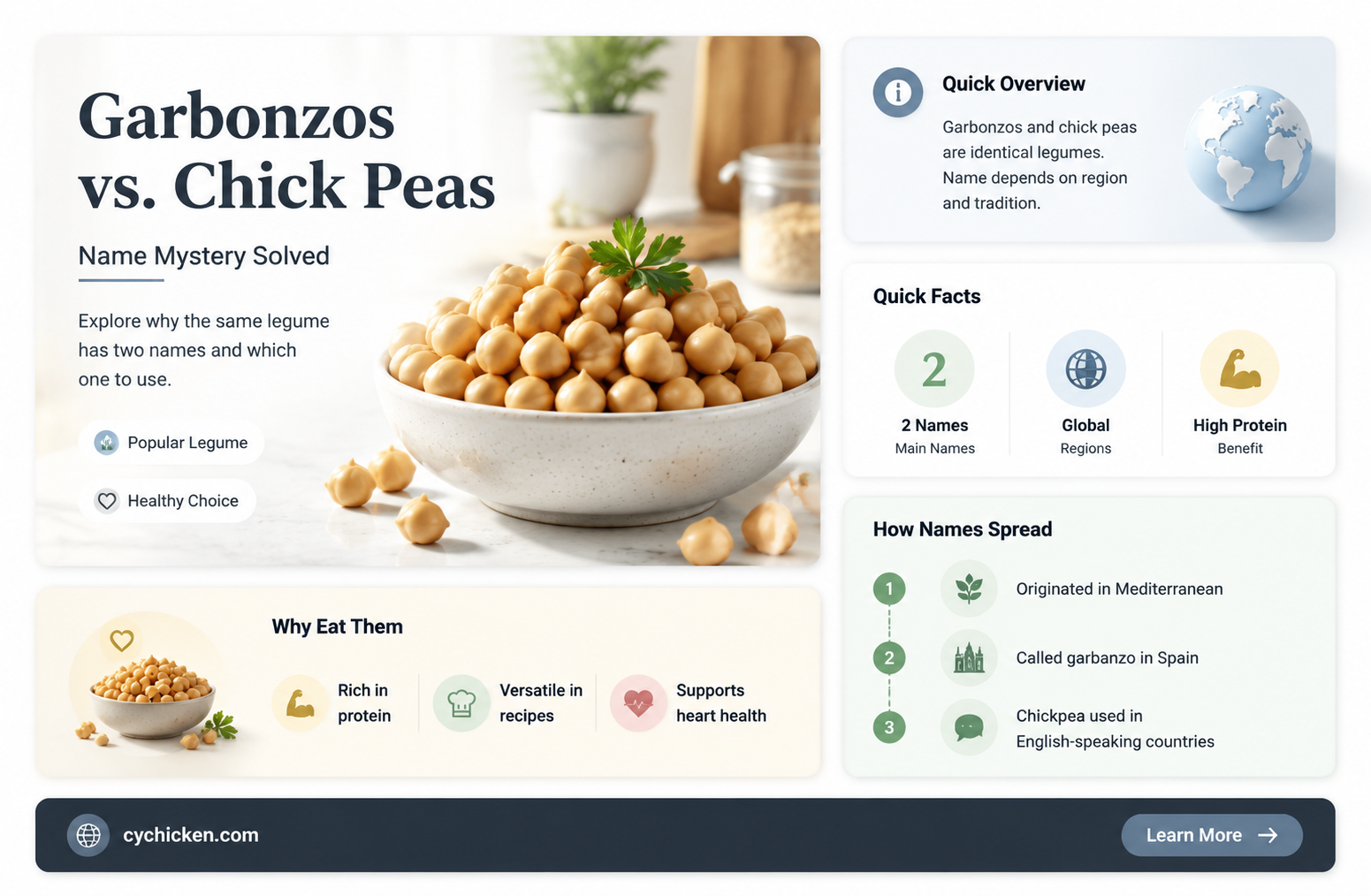 are garbonzos the same thing as chick peas