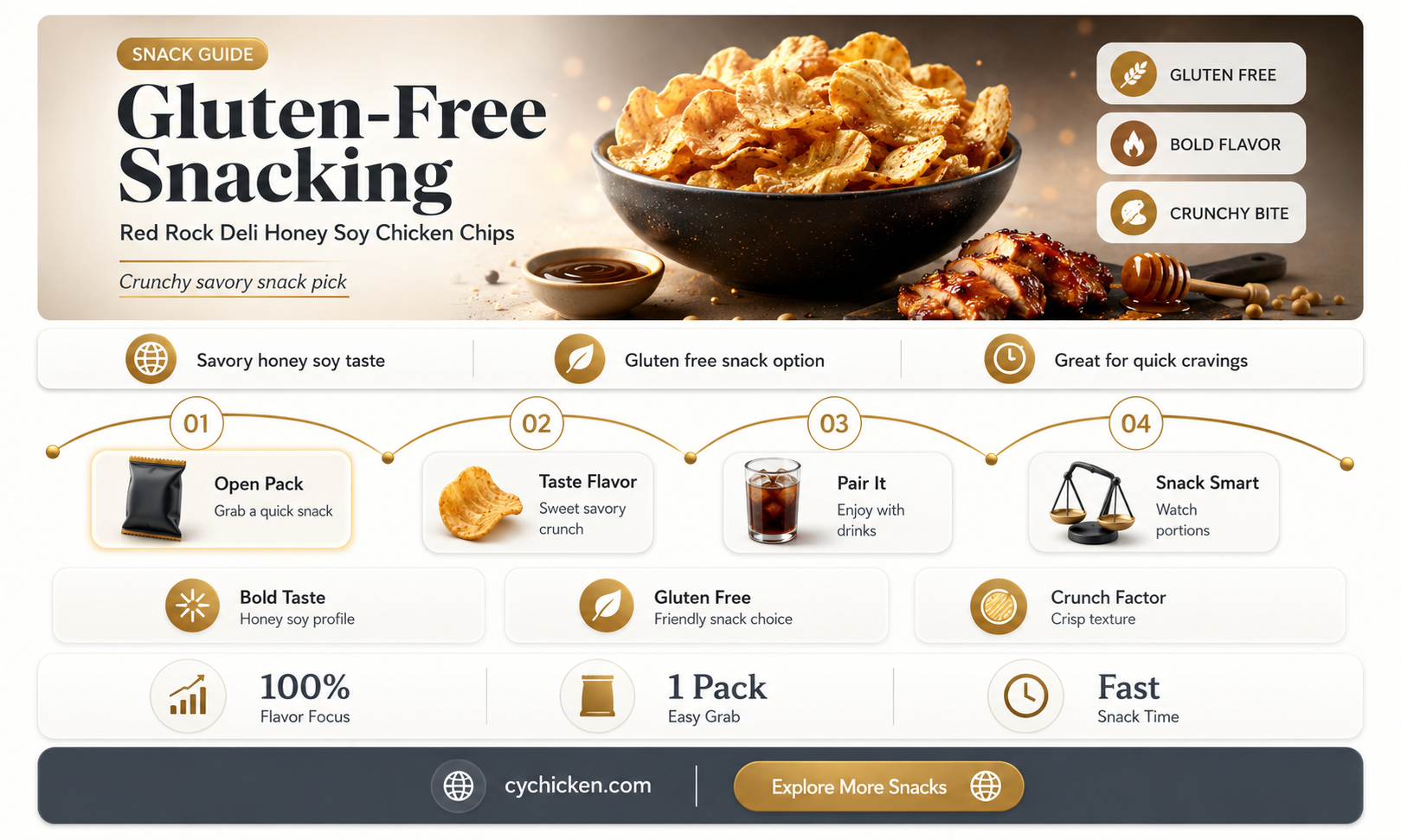are red rock deli honey soy chicken chips gluten free