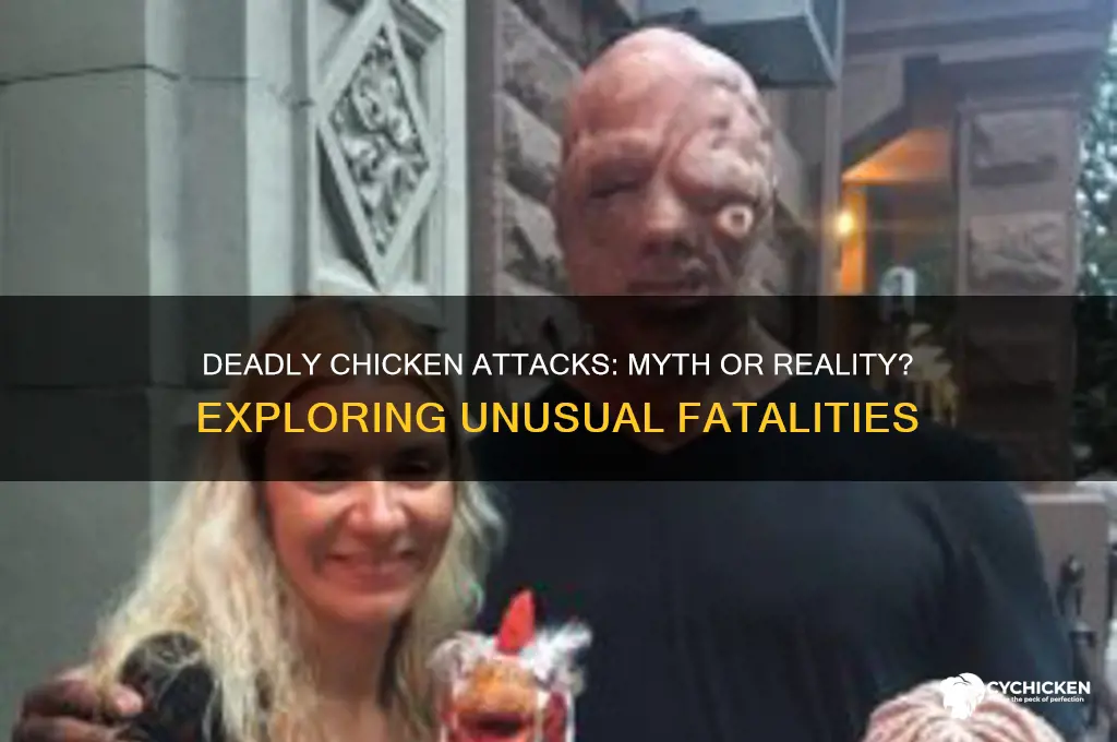 has anyone died from a chicken attack