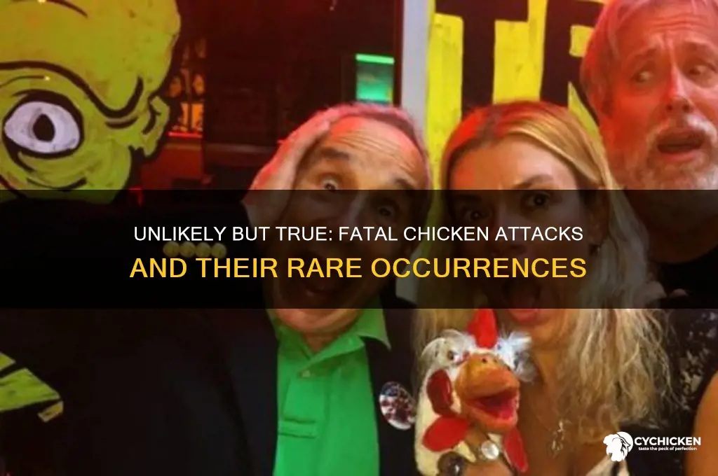 has anyone ever died to a chicken