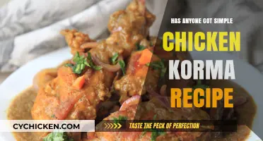 Easy Chicken Korma Recipe: Simple, Creamy, and Delicious Homemade Delight
