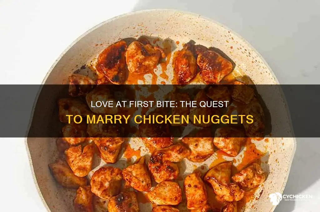 has anyone married chicken nuggets