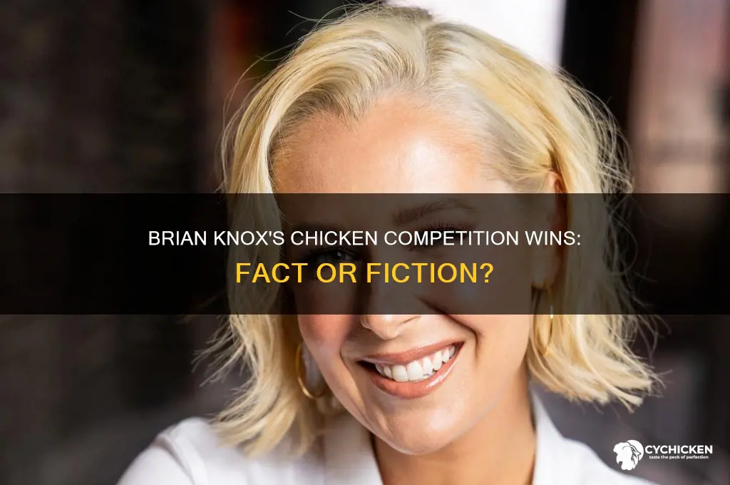 has brian knox won any chicken competitions