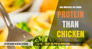 Broccoli vs. Chicken: Which Has More Protein?