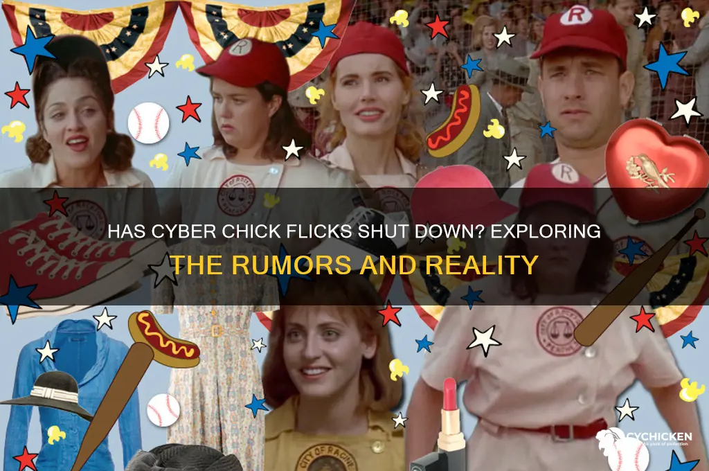 has cyber chick flicks been shut down