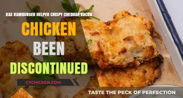 Crispy Cheddar Bacon Chicken Hamburger Helper: Discontinued?