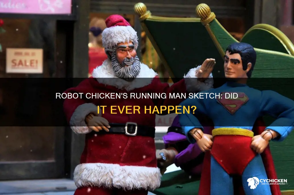 has robot chicken ever done the running man