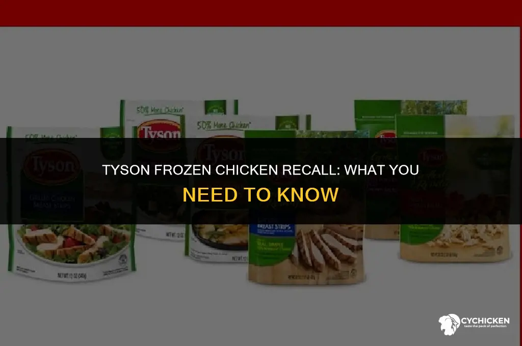 has there been a recall of tyson