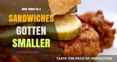 Shrinking Chick-fil-A Sandwiches: Fact or Fiction? A Size Investigation