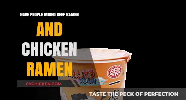Beef Meets Chicken: The Surprising Trend of Mixing Ramen Flavors