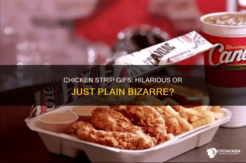 have you ever seen a chicken strip gif
