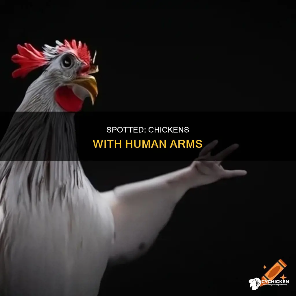 have you ever seen a chicken with human arms