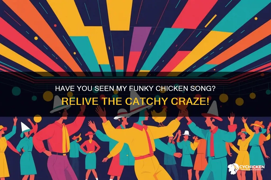 have you seen my funky chicken song
