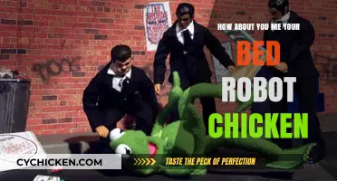 Robot Chicken, Your Bed, and Me: A Wild Adventure Awaits