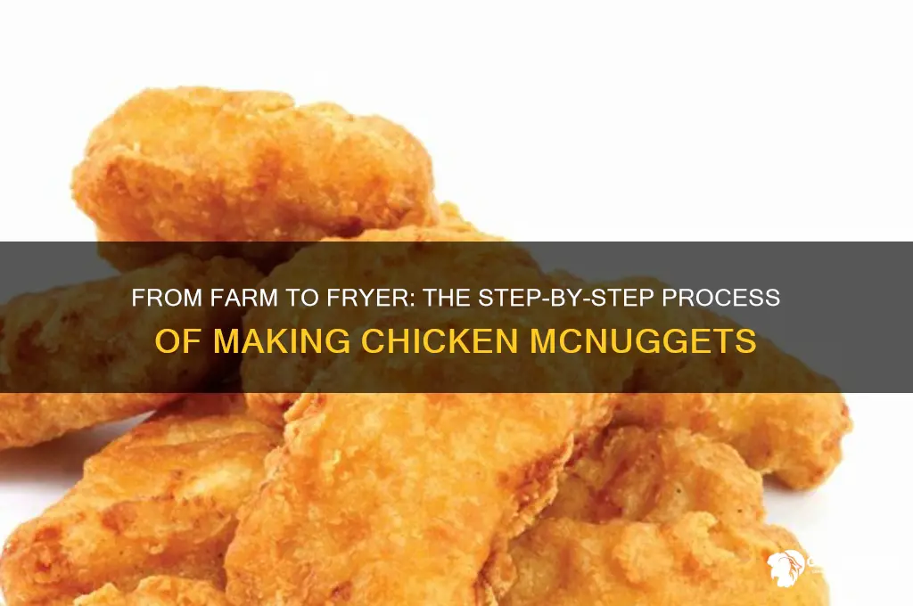 how are chicken mcnuggets made step by step