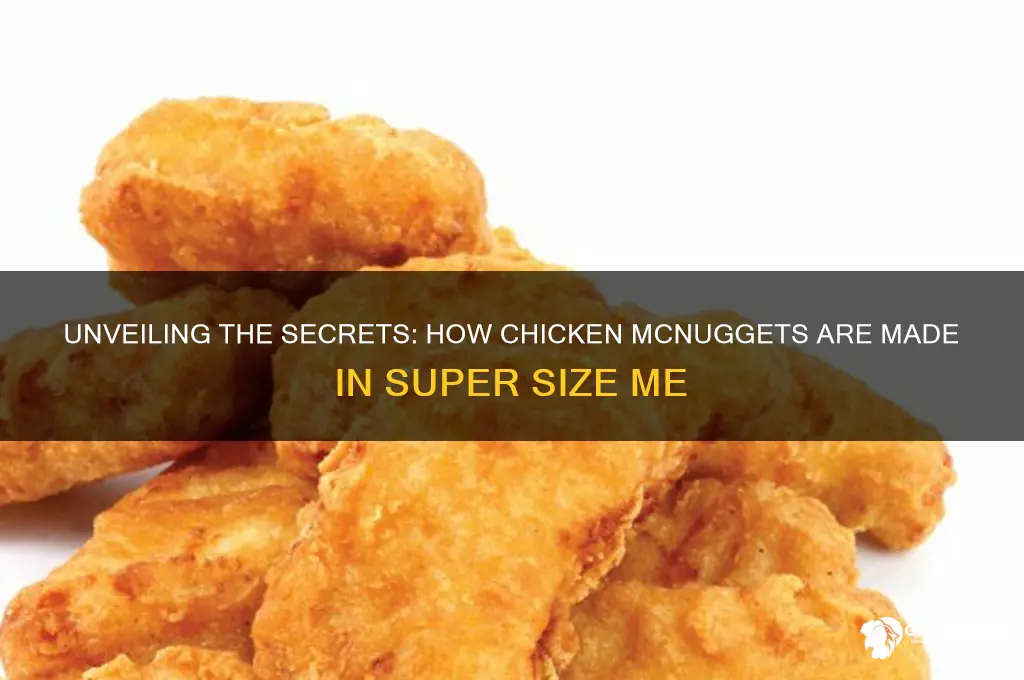 how are chicken mcnuggets made super size me
