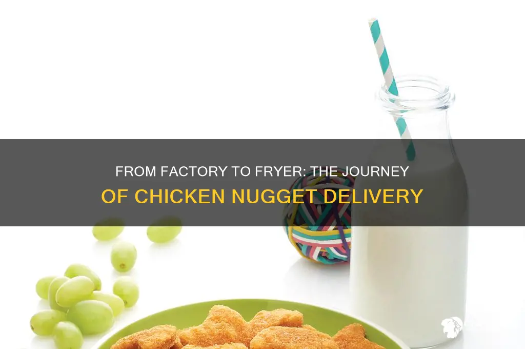 how are chicken nuggets delivered