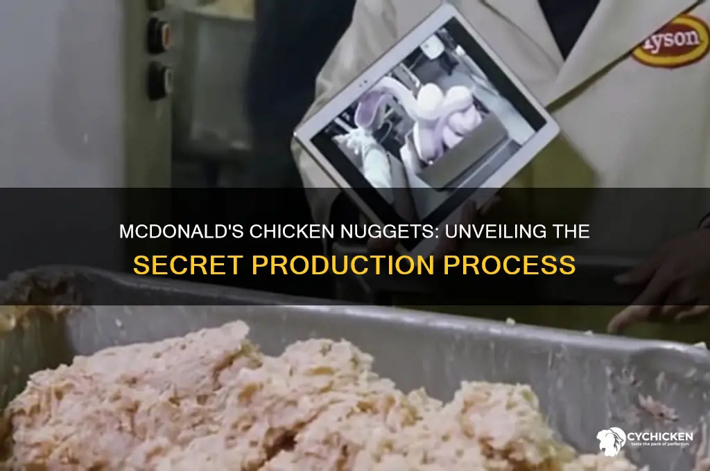 how are chicken nuggets made at mcdonalds