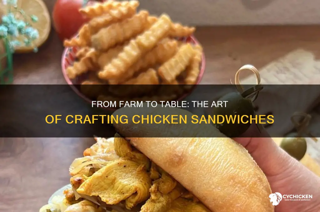 how are chicken sandwiches made