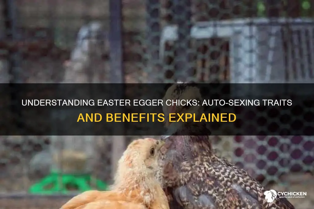 how are easter egger chicks auto sets