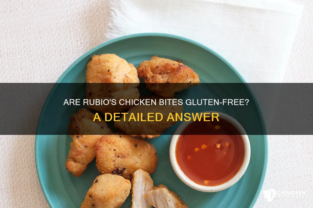 how are rubios chicken bites gluten free