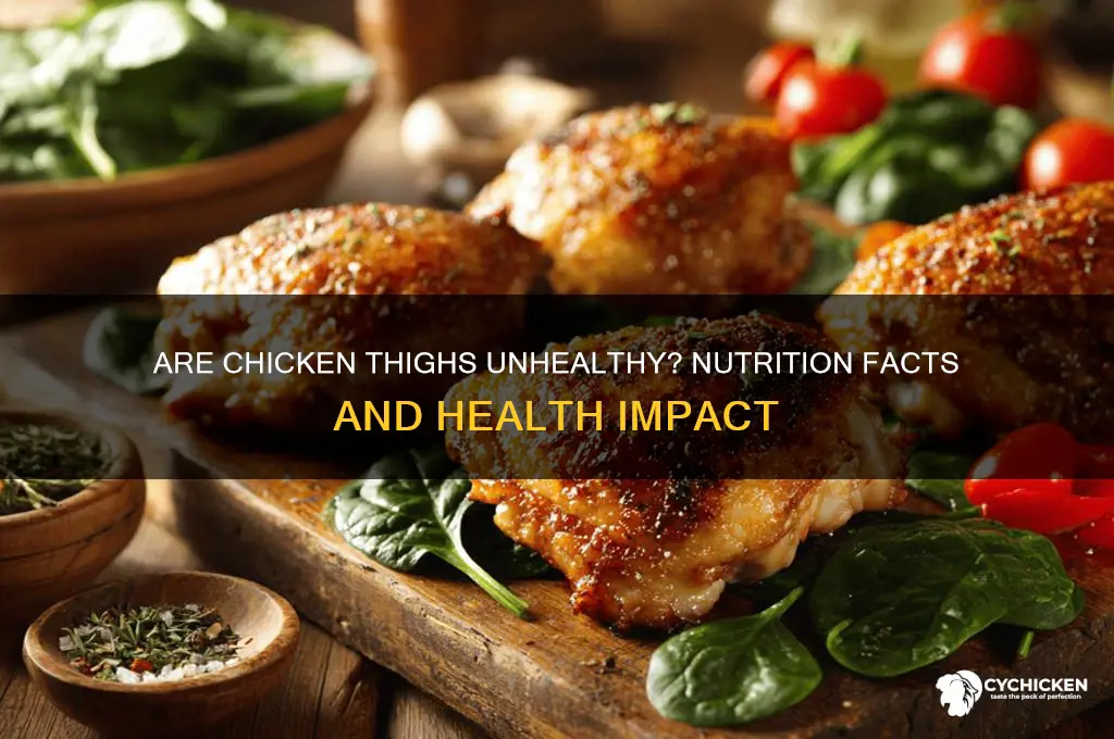 how bad are chicken thighs for you