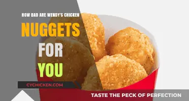 Wendy's Chicken Nuggets: Unhealthy Truths and Nutritional Concerns