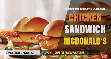 Is McDonald's Pico Guacamole Chicken Sandwich Unhealthy? A Nutritional Breakdown