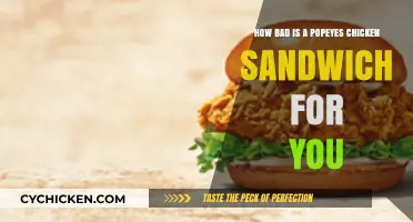 Popeyes Chicken Sandwich: Unhealthy Truths and Nutritional Breakdown