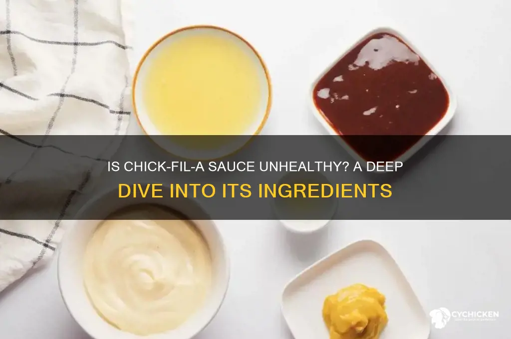 how bad is chick fil a sauce