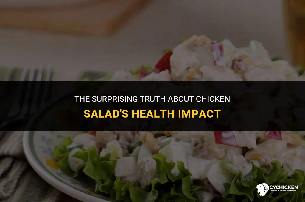 how bad is chicken salad for you