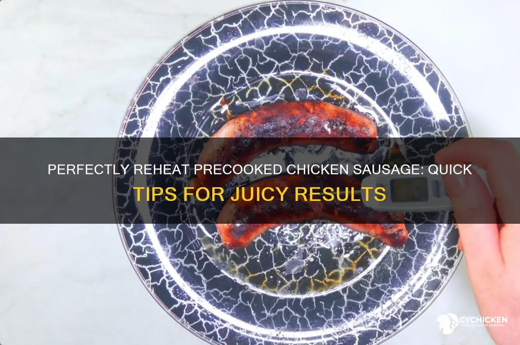 how best to reheat precooked chicken sausage