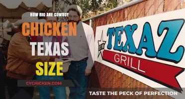 Texas-Sized Cowboy Chicken: Unveiling the Massive Portions and Flavor