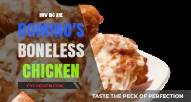 Discover the Size of Domino's Boneless Chicken: A Tasty Guide