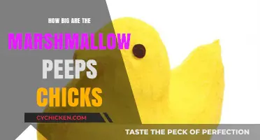 Discover the Surprising Size of Marshmallow Peeps Chicks Treats