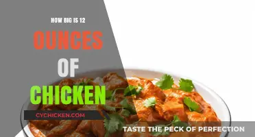 Understanding 12 Ounces of Chicken: Size, Portions, and Cooking Tips