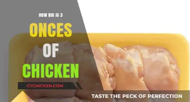 Understanding 3 Ounces of Chicken: Size, Portion, and Nutrition Guide