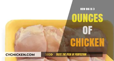 Understanding 3 Ounces of Chicken: Portion Size and Measurement Guide