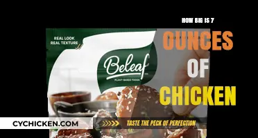 Understanding 7 Ounces of Chicken: Size, Portion, and Cooking Tips