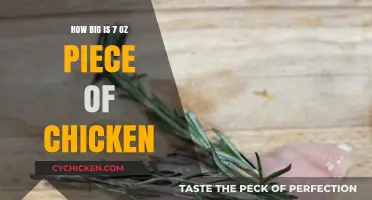 Understanding the Size of a 7 oz Chicken Portion: A Guide