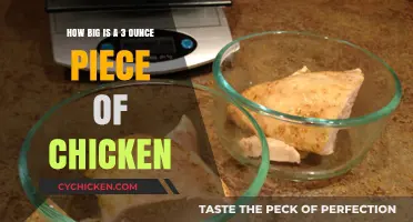 A Smart Guide to Portion Sizes: 3-Ounce Chicken