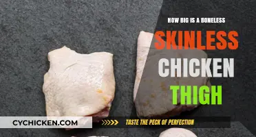 Boneless Skinless Chicken Thigh Size Guide: Weight, Dimensions, and Uses