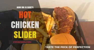 Dave's Hot Chicken Slider Size: A Spicy, Compact Delight Explored