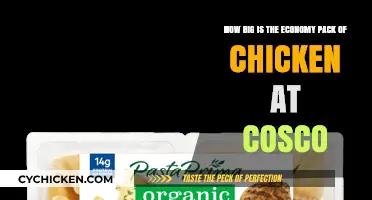 Cosco's Economy Pack of Chicken: How Big Is It?