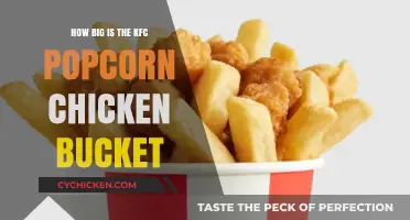 KFC Popcorn Chicken Bucket Size: A Complete Guide to Its Capacity