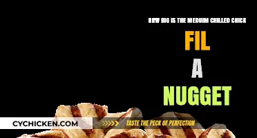Chick-fil-A Medium Nugget Size: Unveiling the Chilled Portion Dimensions
