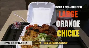 Panda Express Orange Chicken: How Big is Big?